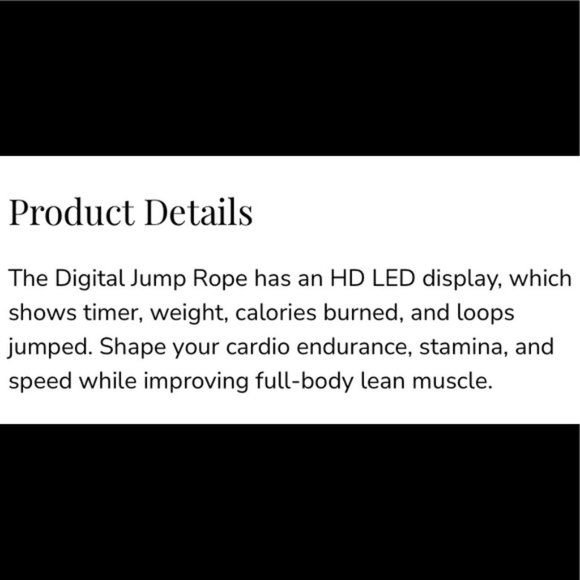 Get fit & Have Fun with this SMART electronic count jump rope (NEW in Box) 💪🏼 - Picture 4 of 11